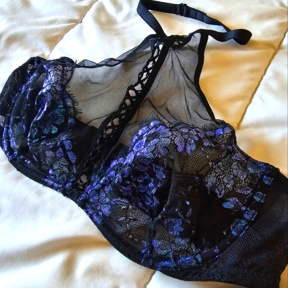 Nwt Victoria's Secret Chrome Mermaid Bralette